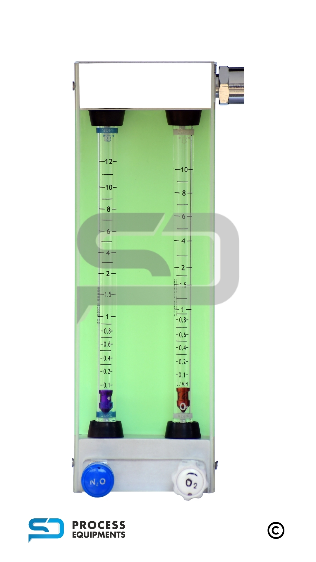 Anesthetic Flow Meter